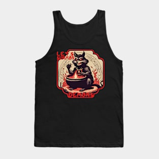 Raccoon Satanism Tank Top